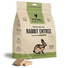 Vital Essentials - Dog Freeze-Dried Rabbit Entree Mini Patties