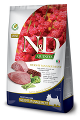 FARMINA N&D Dog QUINOA Weight Management Lamb MINI