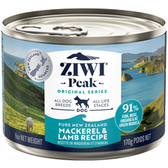 ZIWI Peak Dog Mackerel & Lamb Can