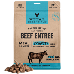 Vital Essentials - Dog Freeze-Dried Beef Entree Nibs