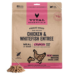 Vital Essentials - Cat Freeze Chicken & Whitefish Entree Micro Nibs