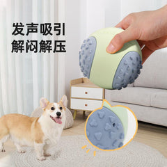 Resistant Teething Chew Toy Ball with Sound