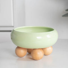 Pet Bowl Elevated Cloud Shaped