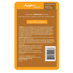 RAWZ AUJOU Dog Chicken Breast & Duck  69g