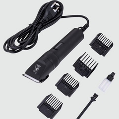 Pet Grooming Electric Clipper Set Adjustable Blades Wired