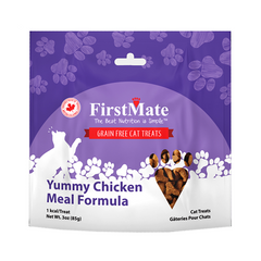 FirstMate Cat Treats Yummy Chicken 3oz