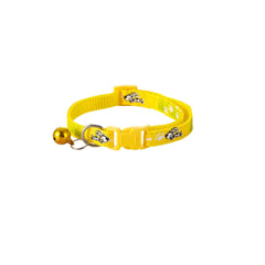 pet collar with bell dog pattern