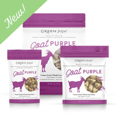 Green Juju - Goat Purple Freeze Dried Whole Food Bites