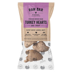 Vital Essentials - Dog Raw Bar Turkey Hearts Treat