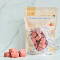 Loopy Paws - Crunchy Smoothie Bites - Strawberry Banana