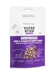 Tilted Barn Beef & Saskatoon Berry Treats Miniwags 100g