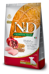 FARMINA N&D Dog Ancestral Grain Chicken & Pomegranate Puppy MINI