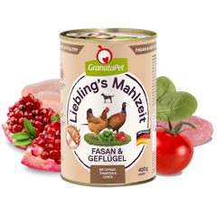 GranataPet Liebling's Mahlzeit Pheasant & Poultry