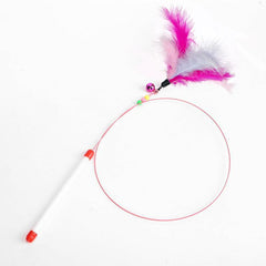 Variety Feather Cat Teaser with Bell