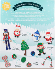 Fringe Studio Furry Little Christmas Dog Toy Advent Calendar