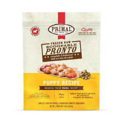 Primal Dog Frozen Raw Puppy Scoopable Pronto