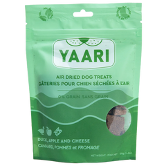 Yaari Air Dried Duck Apple & Cheese Dog Treats