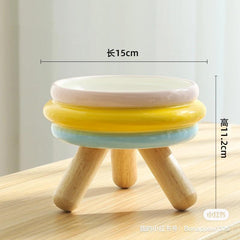 Slow Food Bowl Wooden Stand
