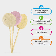 RA NOVA - Freeze-Dried Lollipops for Dogs (Mixed Flavor) 6pcs