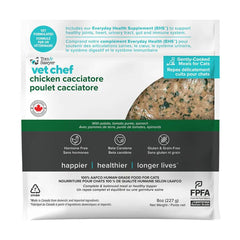 Tom & Sawyer - Vet Chef Chicken Cacciatore Gently Cooked Cat Food