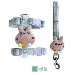 Bunny Face Cat Harness & Leash Set