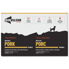 Iron Will Raw Dog Original Pork
