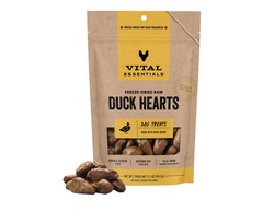 Vital Essentials - Duck Hearts 3.5OZ