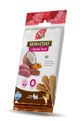 FARMINA N&D Dog Treat Quinoa Skin & Coat Dental Treat Venison Adult MINI