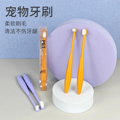 Soft-Bristle Toothbrush for Dogs & Cats