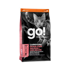 Go! Solutions Cat Carnivore Grain-Free Salmon + Cod Recipe