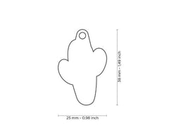 MyFamily - Charms Cactus ID Tag