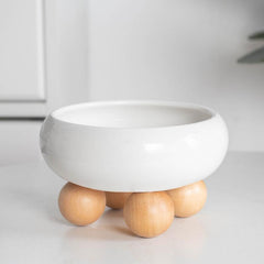 Pet Bowl Elevated Cloud Shaped