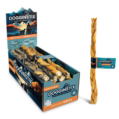 DOGGINSTIX Braided Lamb Collagen