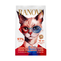 RANOVA - Freeze Dried Cat Food Chicken and Salmon Postbiotics + Prebiotics