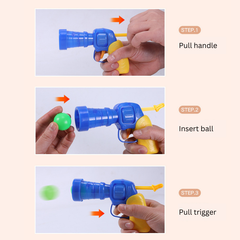 Plush ball firing gun Toy Set