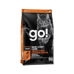 Go! Solutions Cat Skin + Coat Care Grain-Free Salmon Recipe