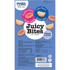 INABA Juicy Bites Chicken & Tuna Flavors