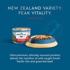 ZIWI Peak Cat Beef & South Pacific Fish can