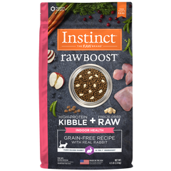 Instinct Cat Raw Boost Freeze Dried Rabbit Indoor Health 4.5lb