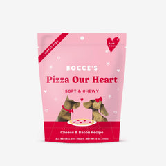 Bocce's Bakery Dog Valentine's Soft & Chewy Pizza My Heart 6oz