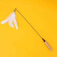 Cat Feather Teaser Replaceable Feather
