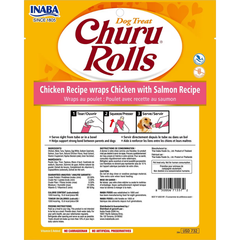 INABA Churu Rolls Chicken with Salmon Recipe