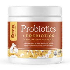 Fera Pets - Organic Probiotics with Prebiotics for Dogs & Cats