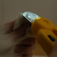 Little Bee Pet Nail Clipper with LED Light