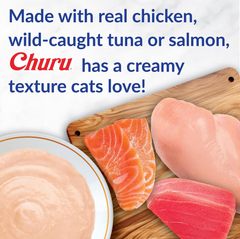 INABA Churu Puree chicken Seafood Mix Variety Box