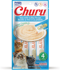 INABA Churu Puree Tuna with Scallop Recipe