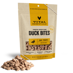 Vital Essentials - Dog Freeze-Dried Duck Bites Treats