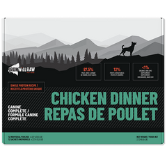 Iron Will Raw - Canine Complete Chicken Single Protein Dinner