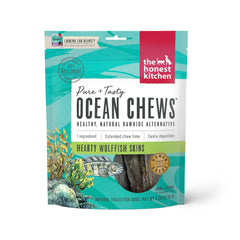 The Honest Kitchen Dog Ocean Chews Hearty Wolffish Skins Beams