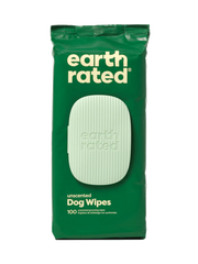 Earth Rated - Hypoallergenic Wipes For Gentle Cleaning of Paws, Body & Bums